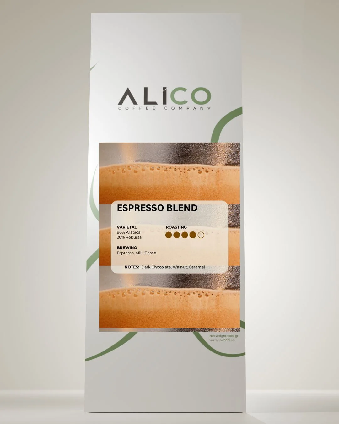 Espresso Blend coffee pack